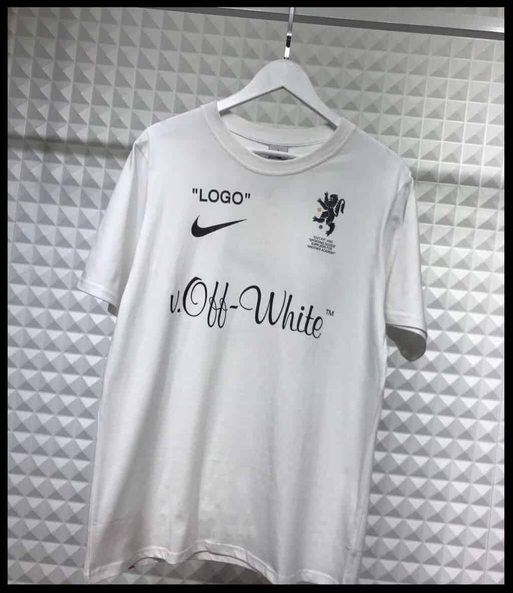 off white x nike camiseta